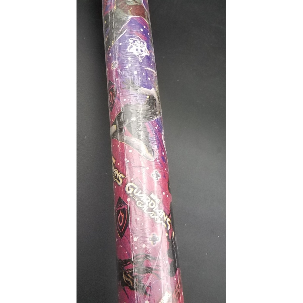 Vintage Marvel Guardians of the Galaxy Gift Wrap USA Sealed 70sqft